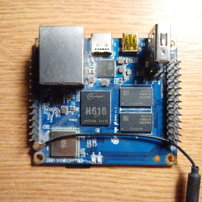 Orange Pi zero 2 (1 GB)+ microsd карта на 32 гб