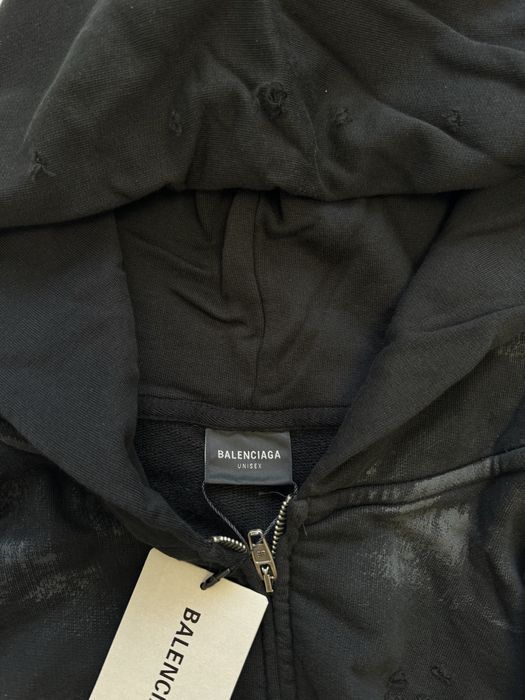зип худи Balenciaga Paris Moon  zip up M L