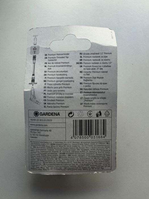 Ligação de torneira 1/2