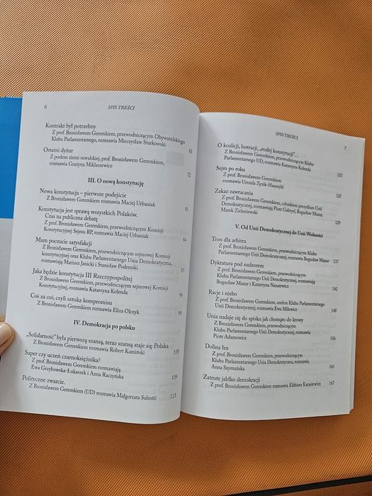 Bronisław Geremek Rozmowy polskie 1988...