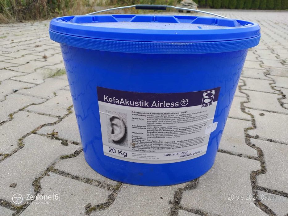 KefaAkustik 20kg powłoka dźwiękochłonna dachowa