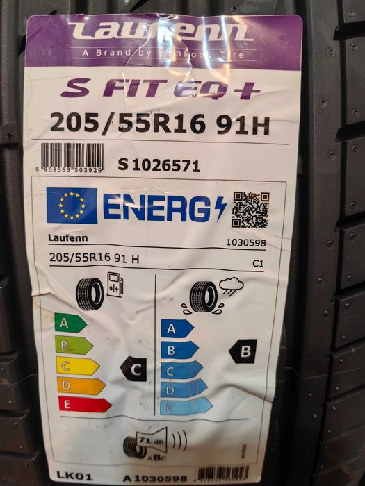 Laufenn S Fit EQ+ 205/55R16 91H #263&