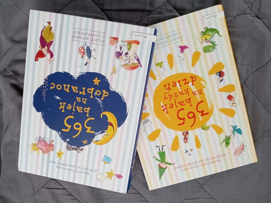 Dwie książki 365 bajek