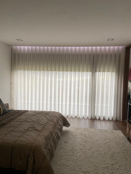 Cortinados por medida - Efeito onda