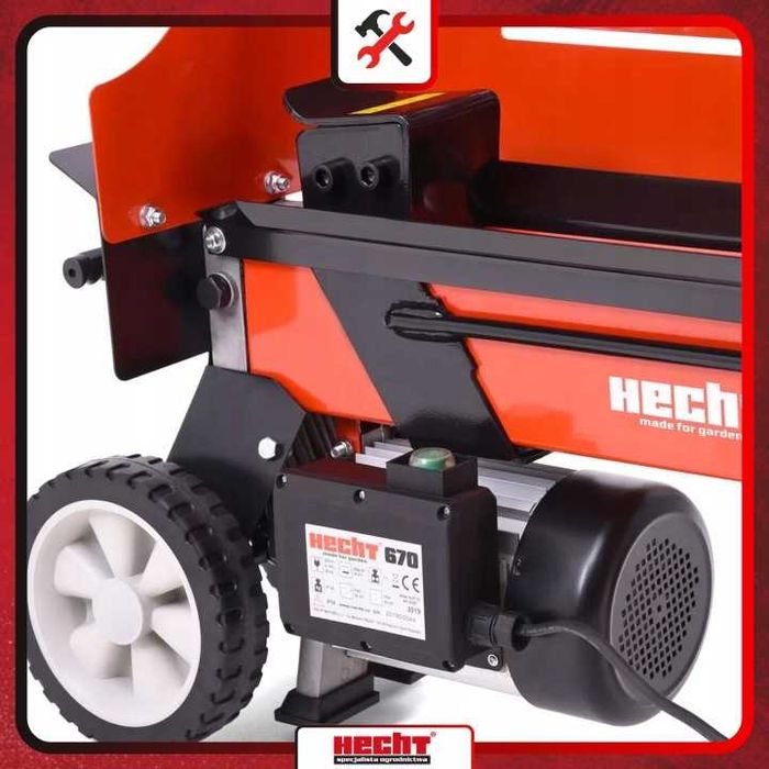 Łuparka do drewna hydrauliczna rębak HECHT 670 pozioma 2000W 7T cicha