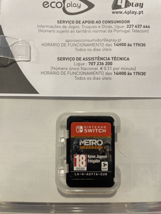 Jogo metro redux nintendo switch