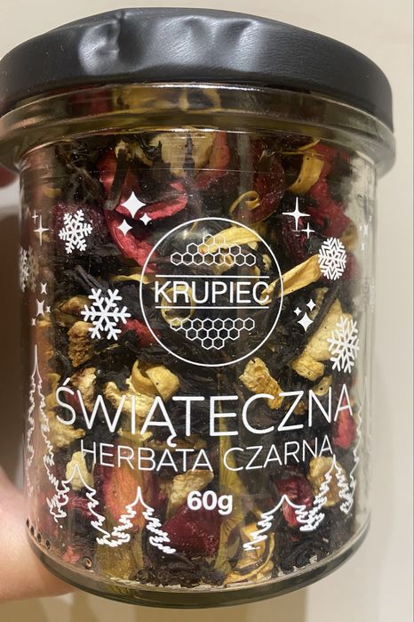 Świąteczna herbata czarna 60g Krupiec
