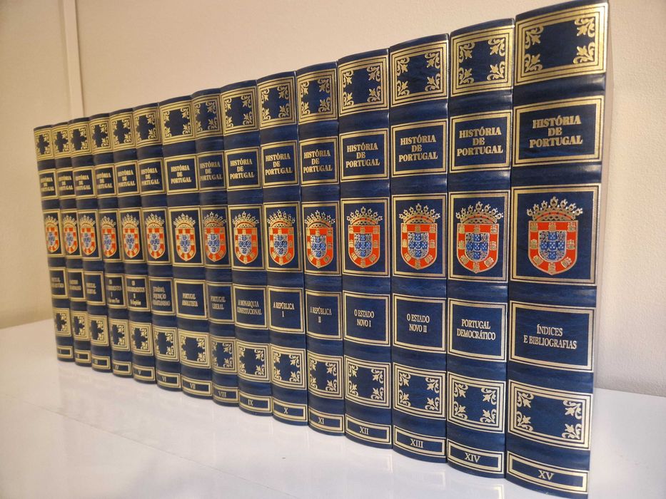 Coleção História de Portugal - Edição de Luxo (15 volumes)