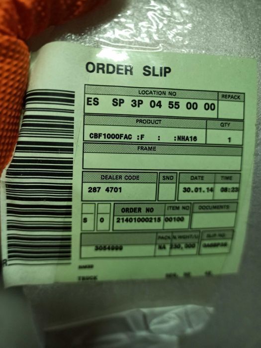 Viseira Honda CBF1000 10/16