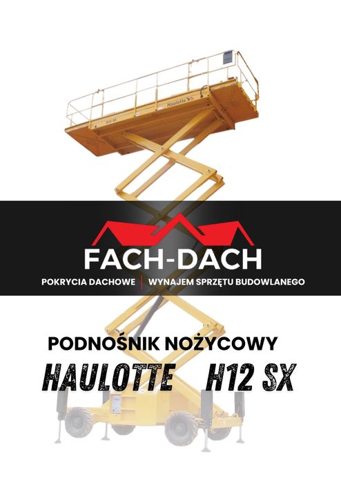 Wynajem sprzętu budowlanego - podnośniki nożycowe, koszowe, ładowarka