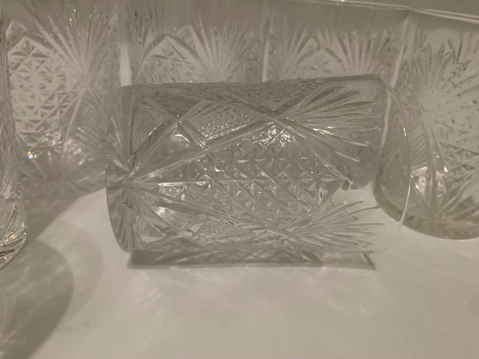 Хрустальные стаканы СССР  6 шт.