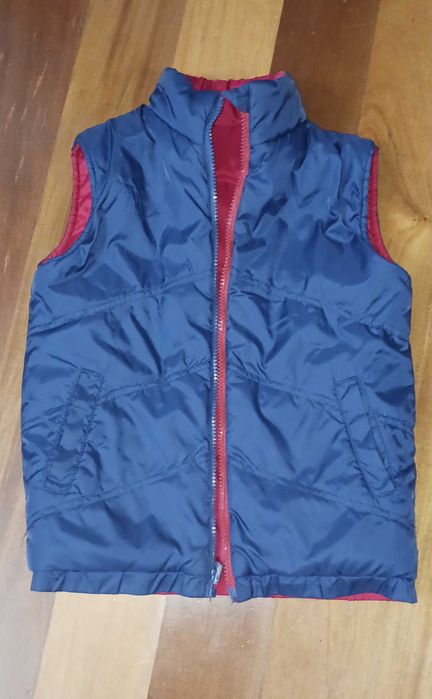 Colete reversível para criança - 6 anos