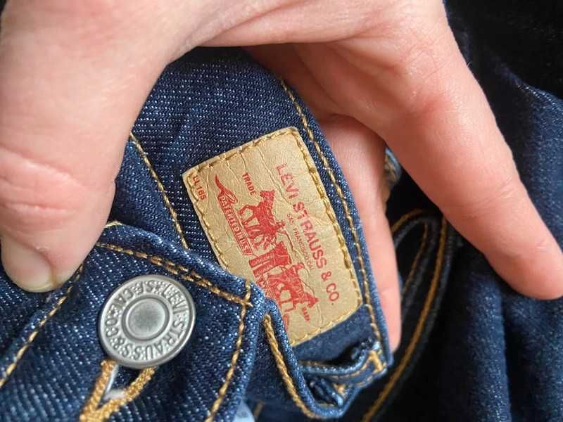 S m 36 38 levis spodnie dzwony modelujące szerokie nogawki viral