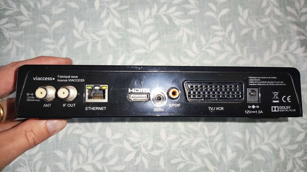 Receptor satélite METRONIC HD PVR box TV