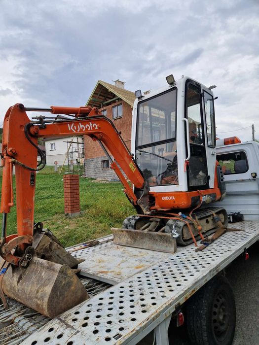 Usługi minikoparką