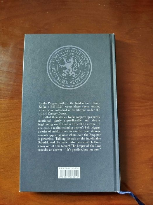 A country doctor, Franz Kafka