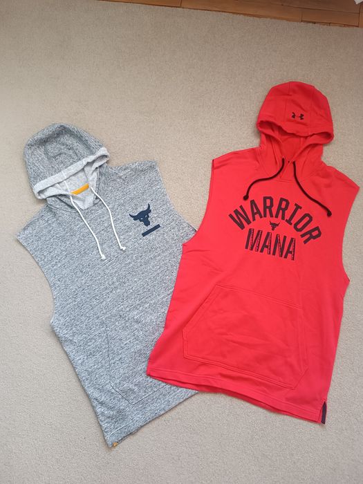Продам мужские тренировочные майки с капюшоном Under armour Project Rock размер М