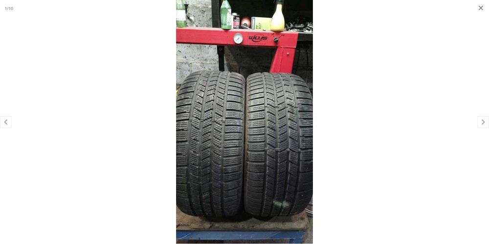 2x Continental CrossContact Winter 275/40 R20 7,0-7,2mm