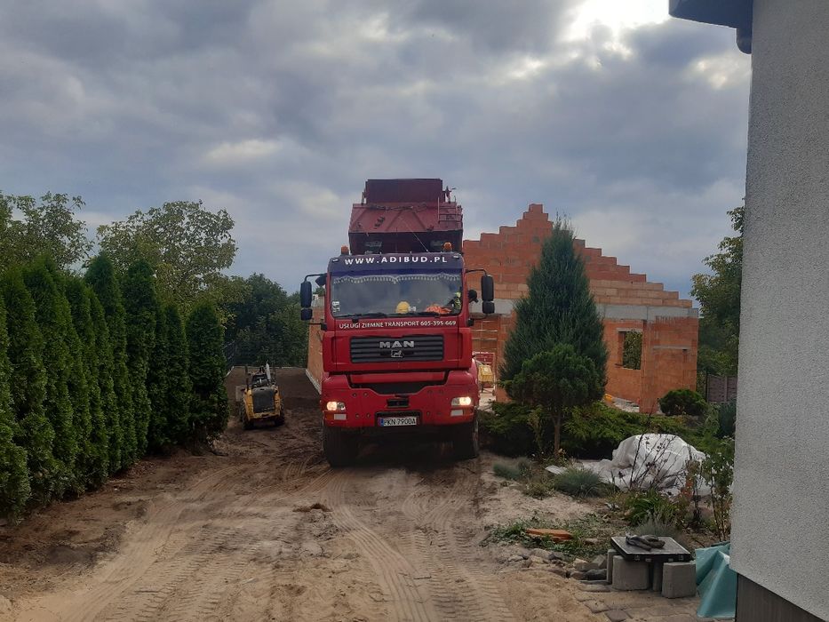 Usługi wynajem Koparko Ładowarka Koparka Wywrotka Minikoparka