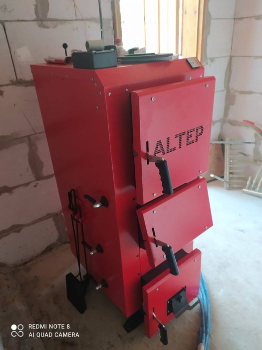 ‼️ALTEP Твердопаливний Котел Тривалого Горіння.АЛЬТЕП ДУО 19кВт 6мм