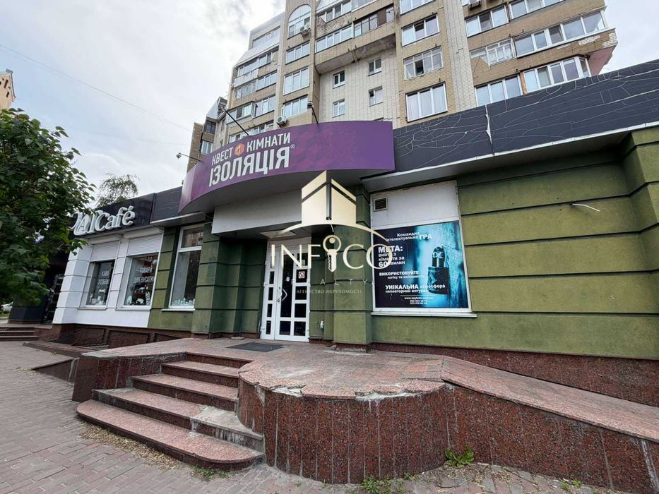 Оренда комерційного приміщення в центрі Черкас