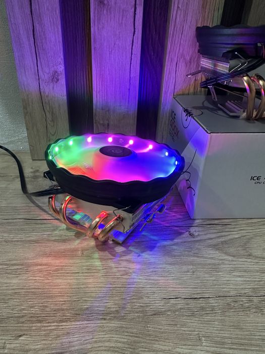 Башенный кулер для процессора Intel / AMD AIGO ICE400X (TDP 120 Вт)