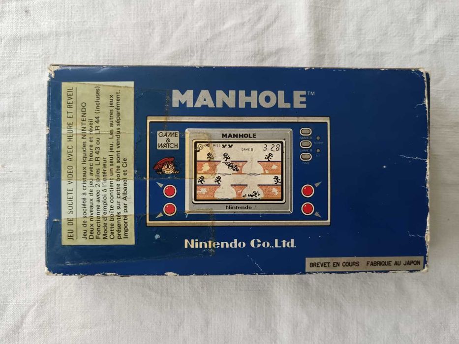 Manhole (Nintendo Game & Watch NH-103, PAL, Tested, No Manual/Battery)64741323202178123
