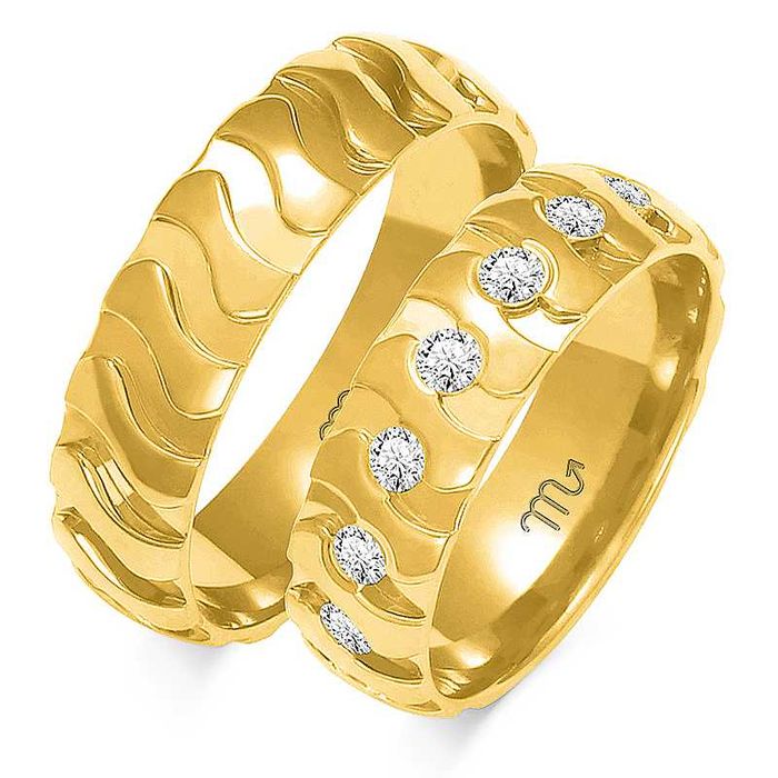 Nataliebizu Złote Obrączki Ślubne