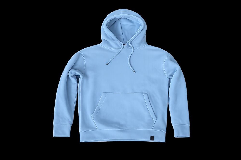 Niebieska bluza z kapturem Pull&Bear męska M