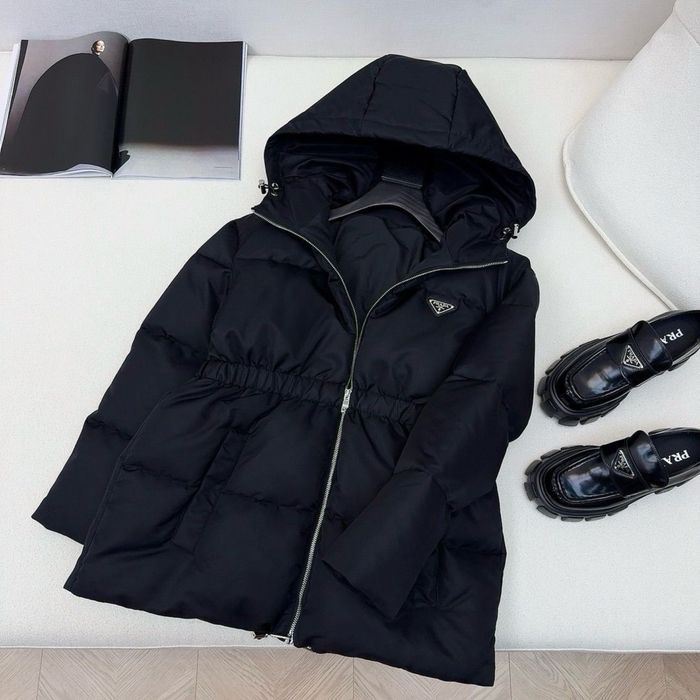 Куртка пуховик prada прада