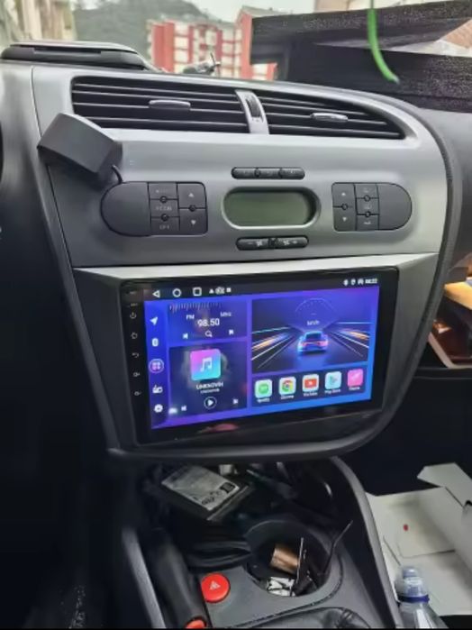 Rádio Android 14 com GPS SEAT LEON (Artigo Novo)