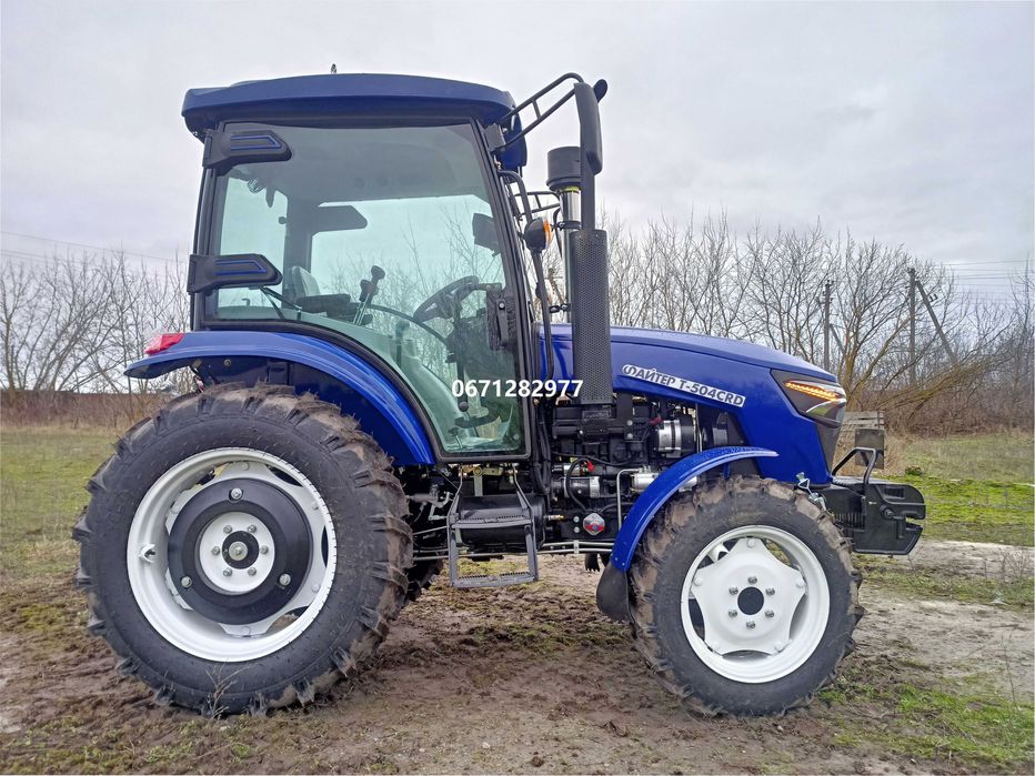 Мінітрактор Файтер Т 504СRD кондиціонер посилений передній міст реверс