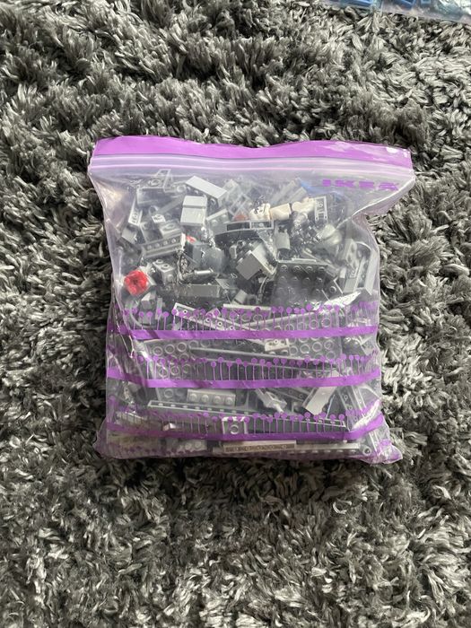 Klocki lego segregowane