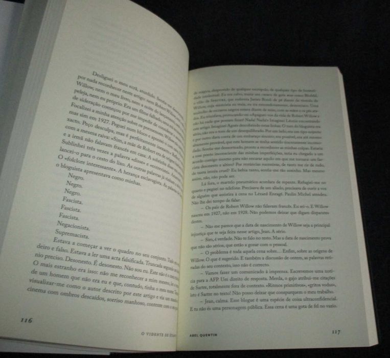 Livro O Vidente de Étampes Abel Quentin