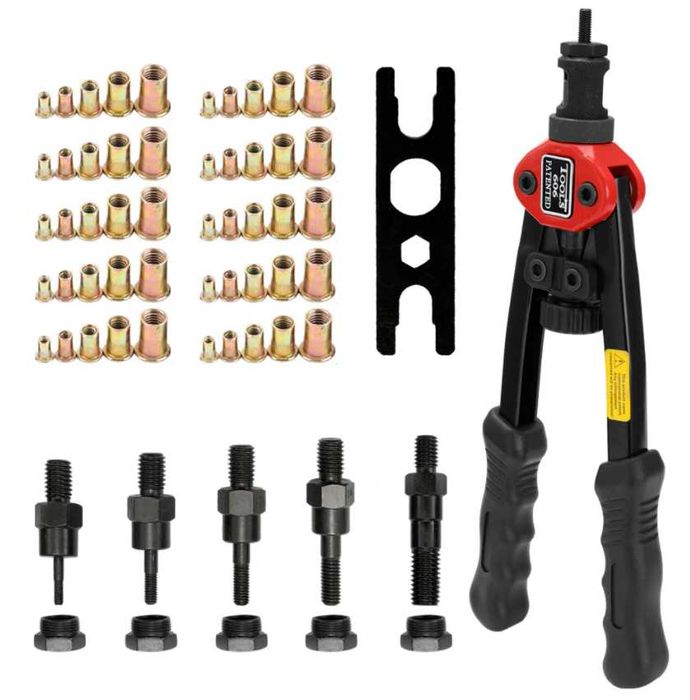 F5 Rebitador rosca manual porcas rebitador manga porcas ferramenta