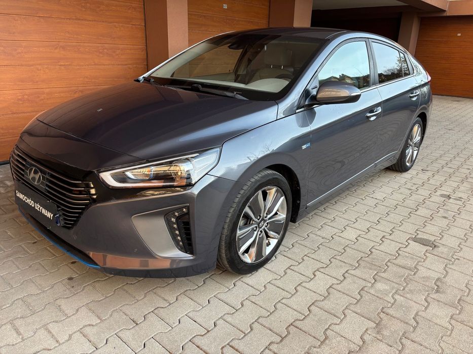 Hyundai IONIQ FULL Skóry Kamera Wentylowane Aktywny Tempomat Car Play Android