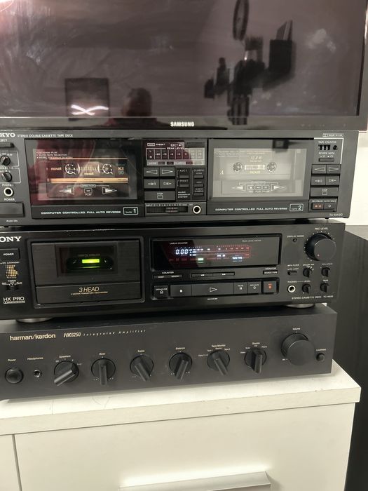 Sony кассетная дека ,onkyo,jvc,h.k,