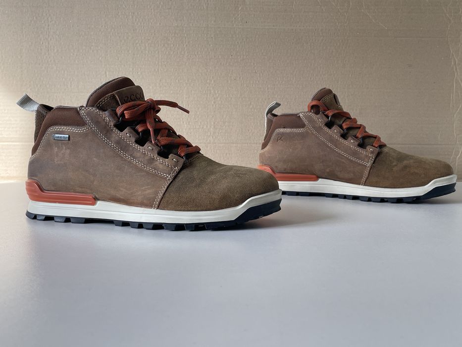 Ecco Oregon gore tex шкіряні черевики р. 42 оригінал