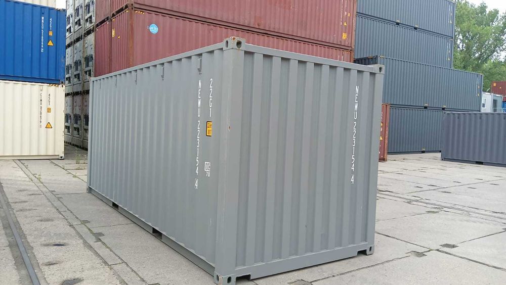 Nowy kontener 20 DV- 6 metrowy dostępny od ręki EP