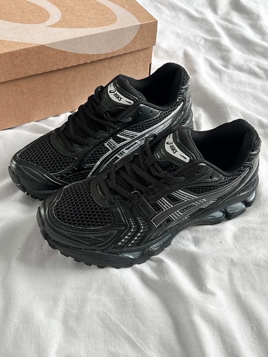 ‼️НОВІ Кросівки ASICS Gel-Kayano 14 Black Pure Silver