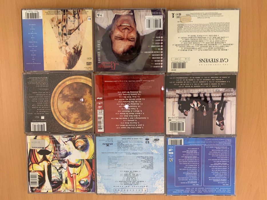 Conjunto de 9 CDs (refª 4)