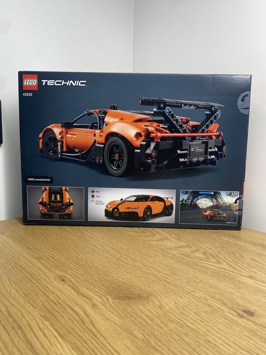 Конструктор LEGO Technic Гіперкар Bugatti Chiron Pur Sport (42222) лего