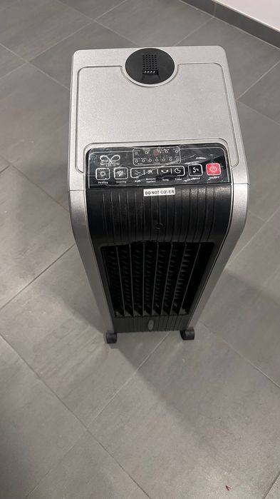 3 - Climatizador (ar quente e ar frio) evaporativo portátil