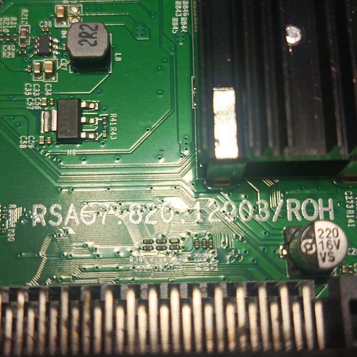 Płyta główna Hisense 58A6K RSAG7.820.12903 + taśma