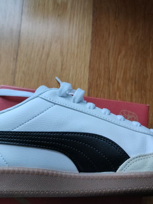 Sapatilhas tenis Puma original 9t brancos casual terraces