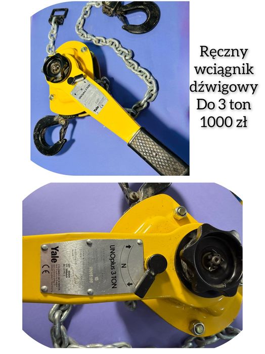 Ręczny wciągnik dźwigniowy Yale UNOplus