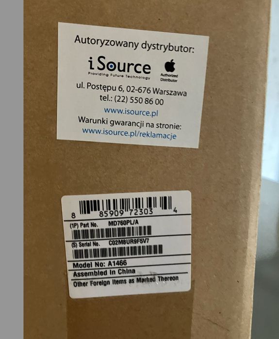 MacBook Air (używany) działa