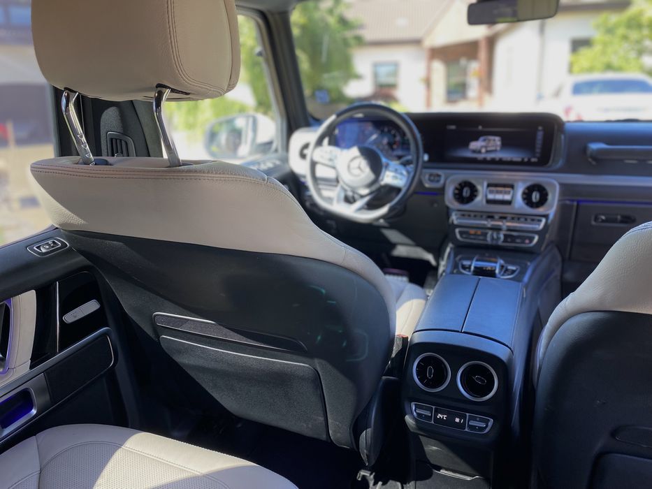 Auto do ślubu biala G-Class G-Wagon Brabus Wolne Terminy