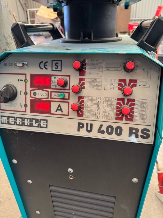 MERKLE PU 400 RS – Profesjonalna spawarka MIG/MAG