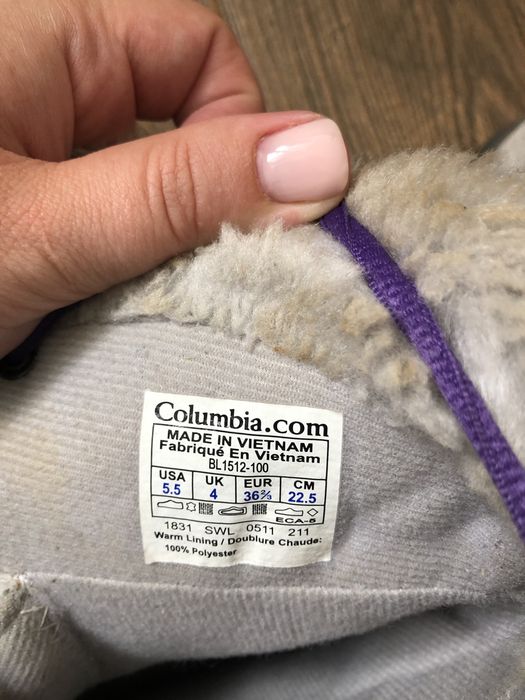 Продам сапоги зимние Columbia